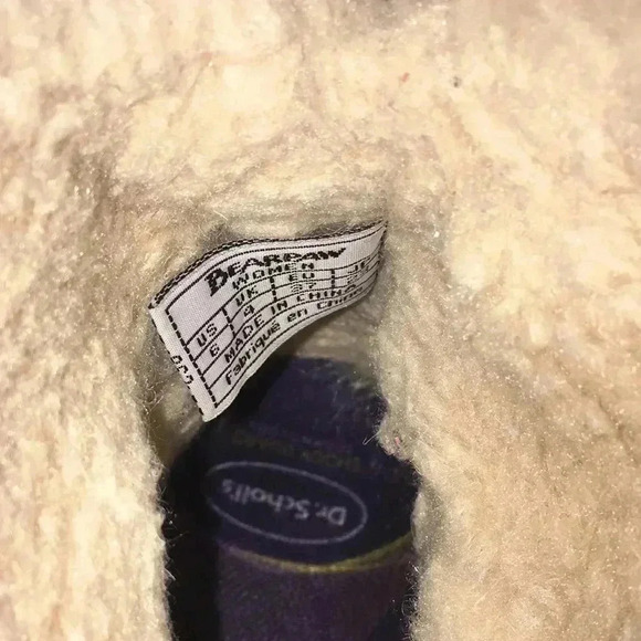 Bearpaw boots booties 6 suede wool - Picture 10 of 10